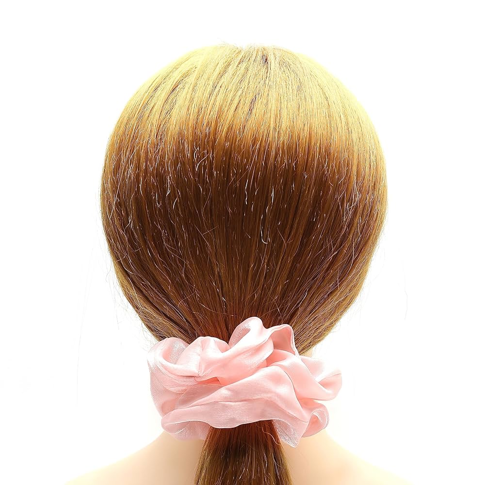 アッカ　ミンクシュシュ　ヘアゴム　ピンク acca - 【極美品】大人ピンクのミンクシュシュ♪ accaのヘアゴム